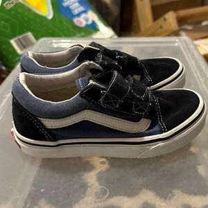 Vans Kids Sneakers in Navy and Black